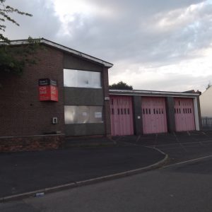 Last day before the fire station was demolished